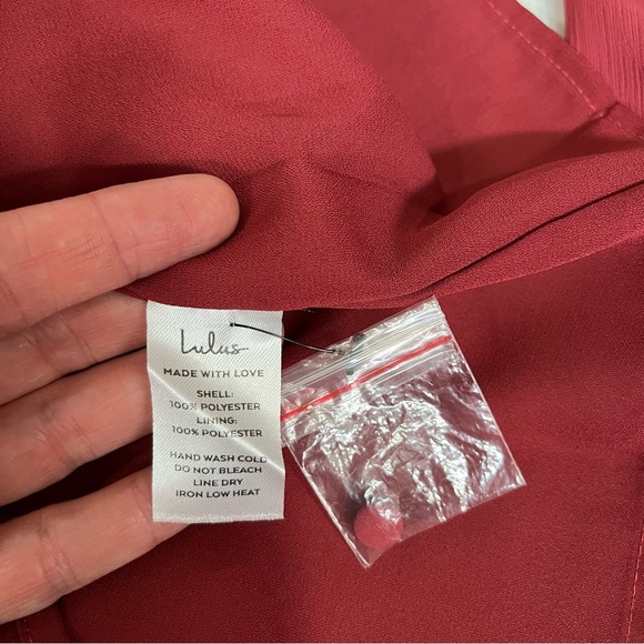 Autumn Bliss Rusty Rose Long Sleeve Cutout Mini Dress Rusty Rose Small - Picture 14 of 16